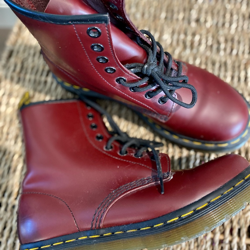 Red Dr. Martens
